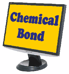 Chemical Bond on computer screen