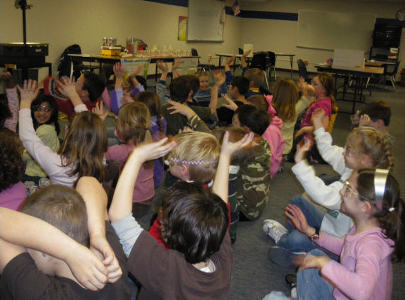 kids having fun with learning