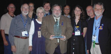 Photo of section members in attendance at ChemLuminary Awards
