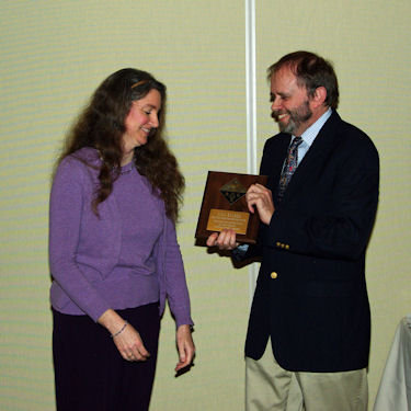 Lisa Balbes receives Distinguished Service Award