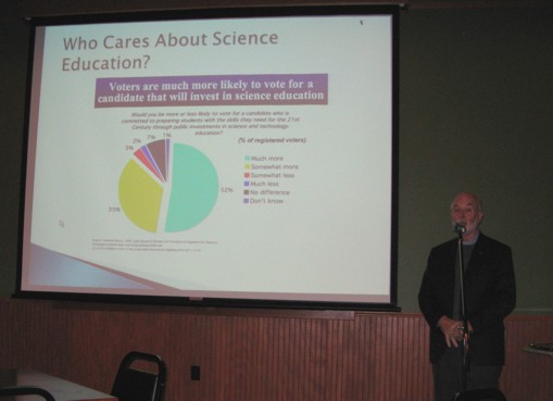 Hal Harris delivers Science Cafe topic