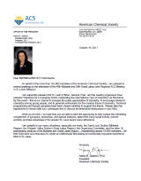 welcome letter from ACS President Nancy Jackson