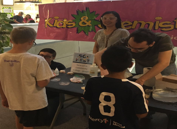 Kids Rock, Fossil, and Quake Their Way Through SciFest