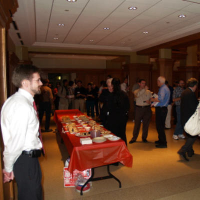 Refreshments and networking after panel discussion
