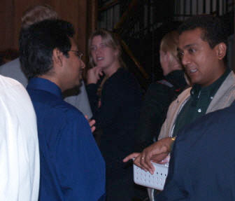 Arindam Roy and Rajesh Devraj networking